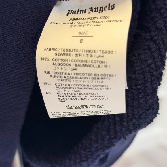 Palm Angels Kids Crew sweater - size 8 New - Picture 3 of 4